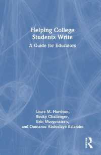 Helping College Students Write : A Guide for Educators