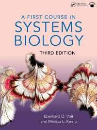 はじめてのシステム生物学（テキスト・第３版）<br>A First Course in Systems Biology （3RD）