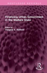 Financing Urban Government in the Welfare State (Routledge Revivals)