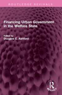 Financing Urban Government in the Welfare State (Routledge Revivals)