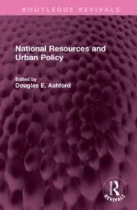 National Resources and Urban Policy (Routledge Revivals)