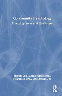 Community Psychology : Emerging Issues and Challenges