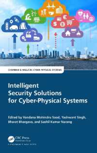 Intelligent Security Solutions for Cyber-Physical Systems (Chapman & Hall/crc Cyber-physical Systems)