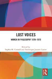 Lost Voices : Women in Philosophy 1870-1970