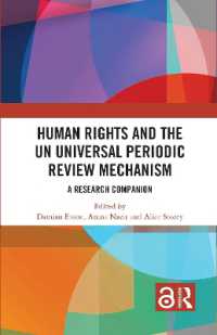 Human Rights and the UN Universal Periodic Review Mechanism : A Research Companion