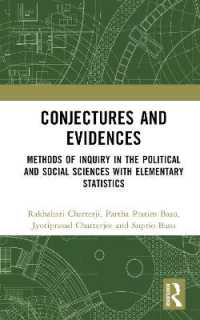 Conjectures and Evidences : Methods of Inquiry in the Political and Social Sciences with Elementary Statistics