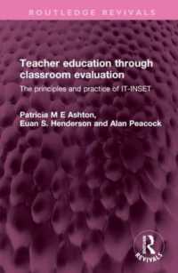 Teacher education through classroom evaluation : The principles and practice of IT-INSET (Routledge Revivals)