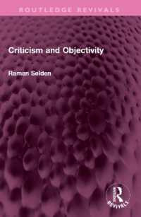 Criticism and Objectivity (Routledge Revivals)