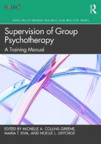 Supervision of Group Psychotherapy : A Training Manual (Agpa Group Therapy Training and Practice Series)