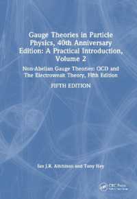 Gauge Theories in Particle Physics, 40th Anniversary Edition: a Practical Introduction, Volume 2 : Non-Abelian Gauge Theories: QCD and the Electroweak Theory, Fifth Edition （5TH）