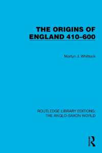 The Origins of England 410-600 (Routledge Library Editions: The Anglo-saxon World)