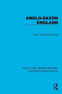 Anglo-Saxon England (Routledge Library Editions: The Anglo-saxon World)