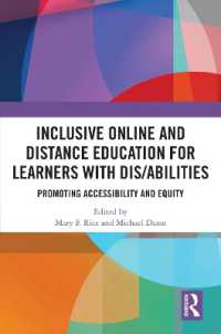 Inclusive Online and Distance Education for Learners with Dis/abilities : Promoting Accessibility and Equity