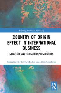 Country-of-Origin Effect in International Business : Strategic and Consumer Perspectives (Routledge Studies in Marketing)