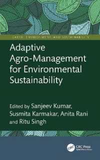 Adaptive Agro-Management for Environmental Sustainability (Earth, Environment, and Sustainability)