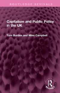 Capitalism and Public Policy in the UK (Routledge Revivals)