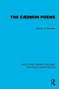 The Cædmon Poems (Routledge Library Editions: The Anglo-saxon World)