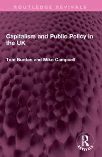 Capitalism and Public Policy in the UK (Routledge Revivals)