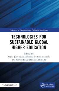 Technologies for Sustainable Global Higher Education (Advances in Computational Collective Intelligence)