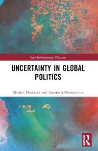 Uncertainty in Global Politics (New International Relations)