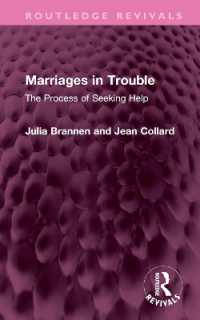 Marriages in Trouble : The Process of Seeking Help (Routledge Revivals)