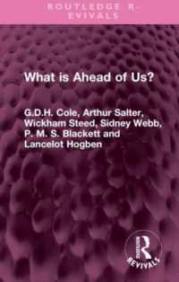 What is Ahead of Us? (Routledge Revivals)