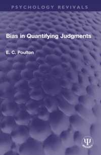 Bias in Quantifying Judgments (Psychology Revivals)