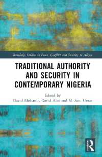 Traditional Authority and Security in Contemporary Nigeria (Routledge Studies in Peace, Conflict and Security in Africa)