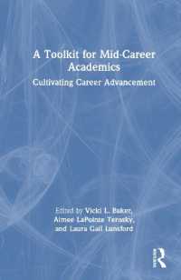 A Toolkit for Mid-Career Academics : Cultivating Career Advancement