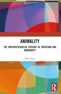 Animality : The Anthropological Ground in Tradition and Modernity