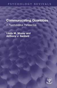 Communicating Quantities : A Psychological Perspective (Psychology Revivals)