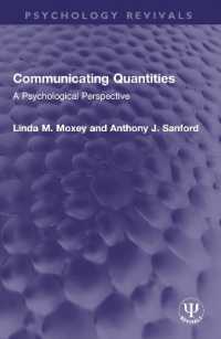 Communicating Quantities : A Psychological Perspective (Psychology Revivals)