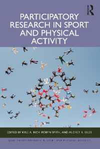 Participatory Research in Sport and Physical Activity (Qualitative Research in Sport and Physical Activity)