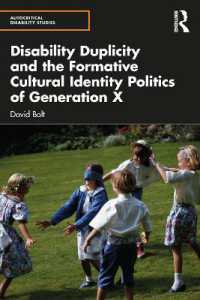 Disability Duplicity and the Formative Cultural Identity Politics of Generation X (Autocritical Disability Studies)
