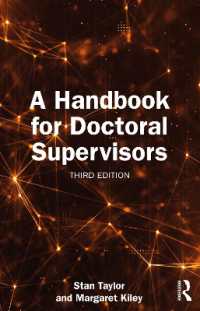 博士課程のスーパーヴィジョン：ハンドブック（第３版）<br>A Handbook for Doctoral Supervisors （3RD）