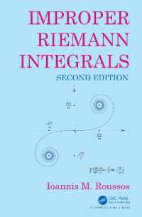 広義リーマン積分（第２版）<br>Improper Riemann Integrals （2ND）