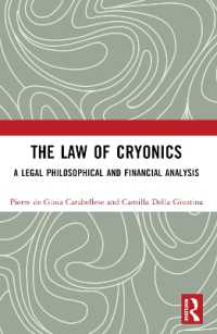 The Law of Cryonics : A Legal Philosophical and Financial Analysis
