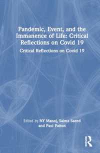 Pandemic, Event, and the Immanence of Life : Critical Reflections on Covid 19