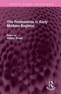 The Professions in Early Modern England (Routledge Revivals)
