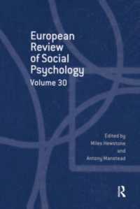 European Review of Social Psychology: Volume 30 (Special Issues of the European Review of Social Psychology)