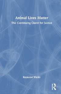 Animal Lives Matter : The Continuing Quest for Justice