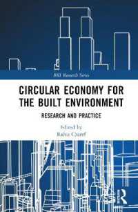 Circular Economy for the Built Environment : Research and Practice (Bri Research Series)