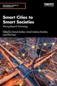 Smart Cities to Smart Societies : Moving Beyond Technology (Routledge Studies in Sustainability)