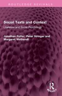 Social Texts and Context : Literature and Social Psychology (Routledge Revivals)