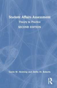 Student Affairs Assessment : Theory to Practice （2ND）