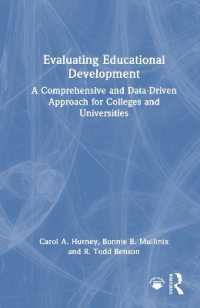Evaluating Educational Development : A Comprehensive and Data-Driven Approach for Colleges and Universities