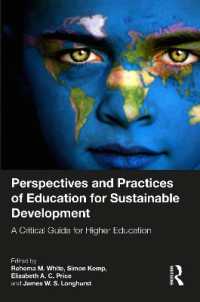 Perspectives and Practices of Education for Sustainable Development : A Critical Guide for Higher Education