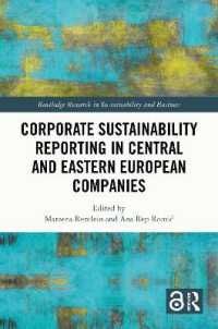 Corporate Sustainability Reporting in Central and Eastern European Companies (Routledge Research in Sustainability and Business)