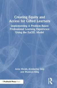 Creating Equity and Access for Gifted Learners : Implementing a Problem-Based Professional Learning Experience Using the ExCEL Model