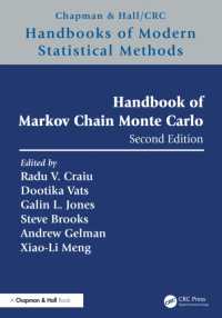 マルコフ連鎖モンテカルロ・ハンドブック（第２版）<br>Handbook of Markov Chain Monte Carlo (Chapman & Hall/crc Handbooks of Modern Statistical Methods) （2ND）